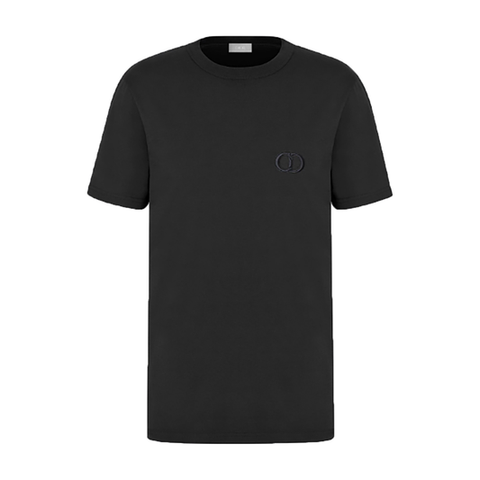 DIOR CD ICON T-SHIRT IN BLACK